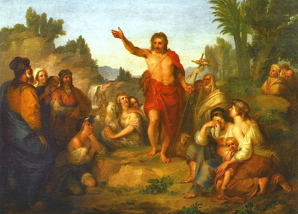 preaching of saint john the baptist